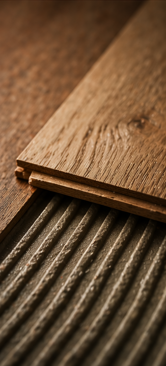 Holzboden Detail